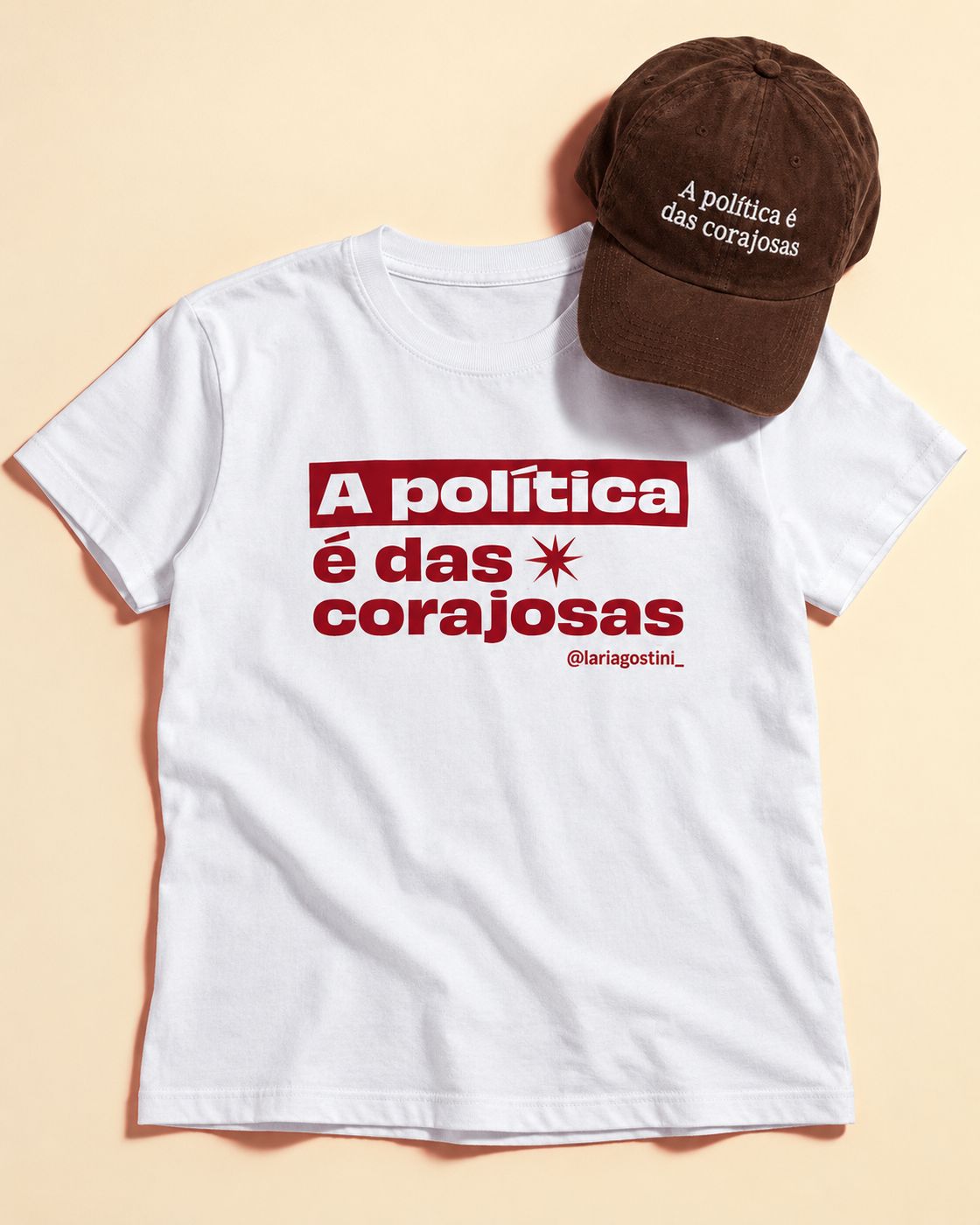 Kit A Política É Das Corajosas